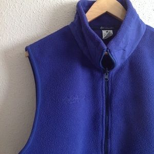 Columbia Fleece Full Zip Vest
